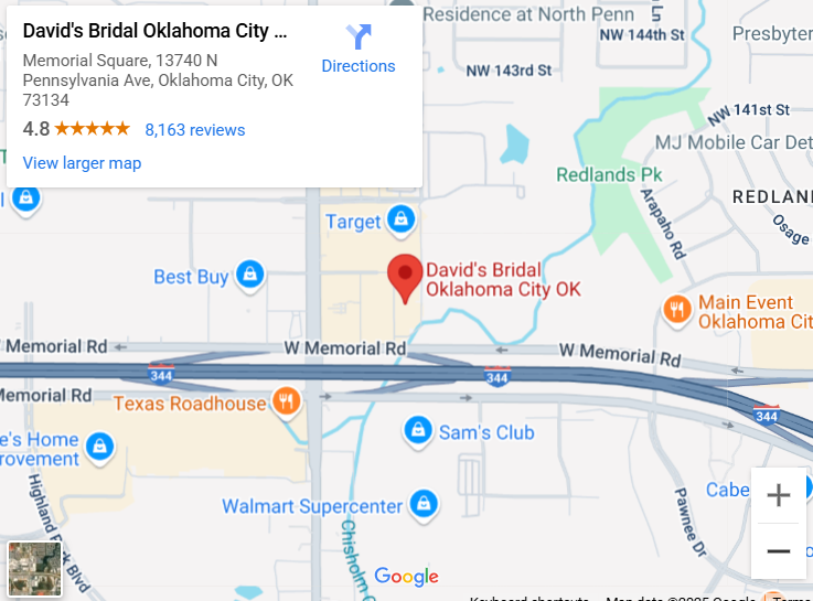 Suit & Tuxedo Rental Showroom in Oklahoma City, OK