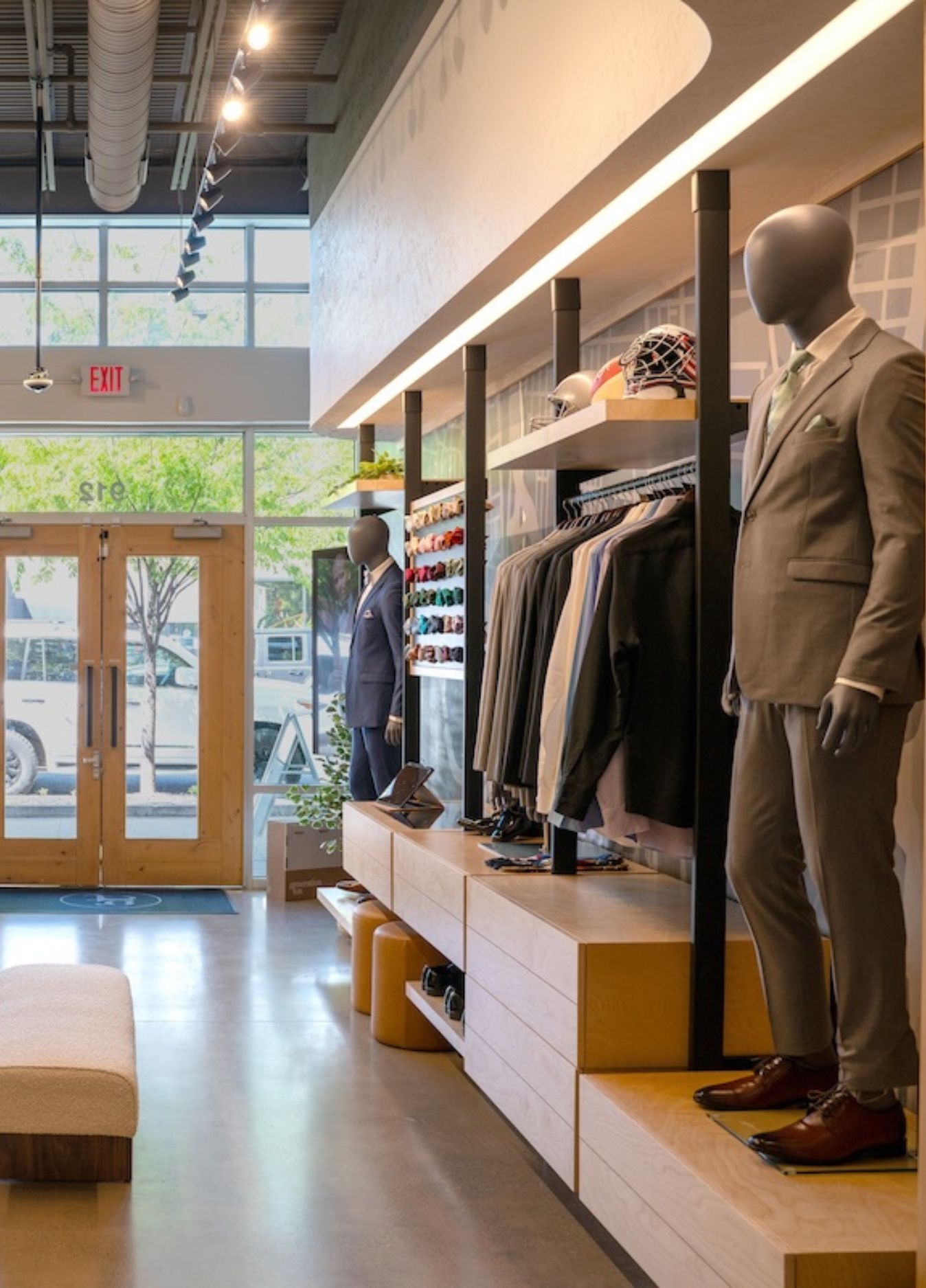 Columbus wedding suit and tuxedo showroom