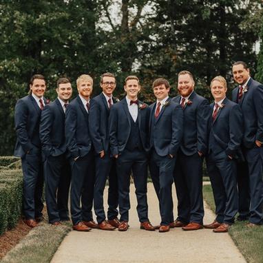 Navy Blue Suit - Image by Chris Hardin Photography