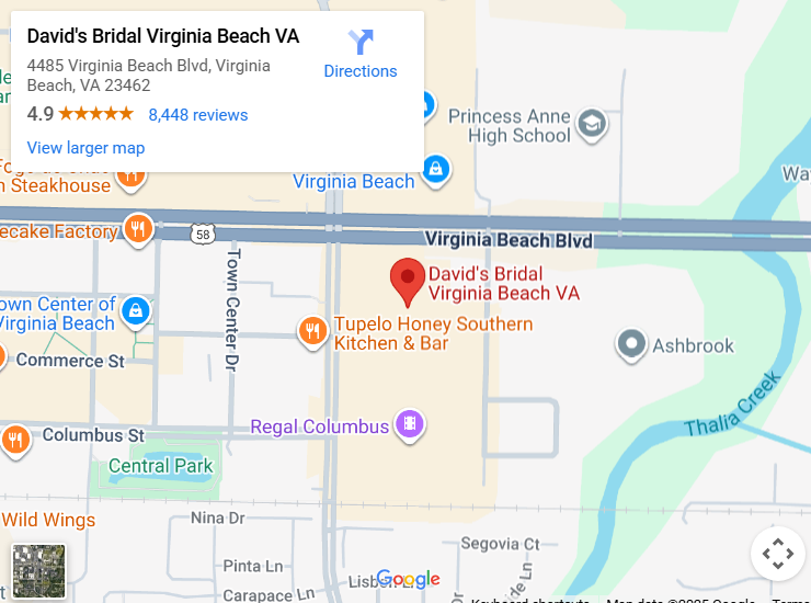 Suit & Tuxedo Rental Showroom in Virginia Beach, VA