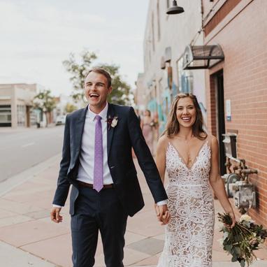 Navy Blue Suit - Image by Wild Jasmine Photography