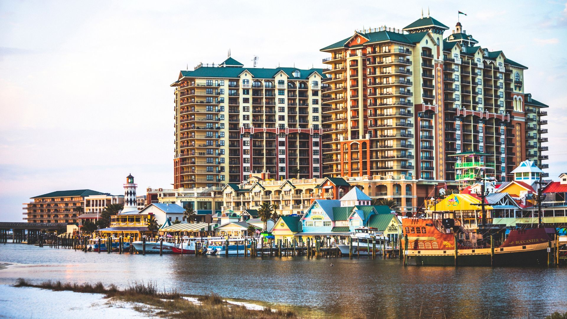 Boardwalk in Destin, FL