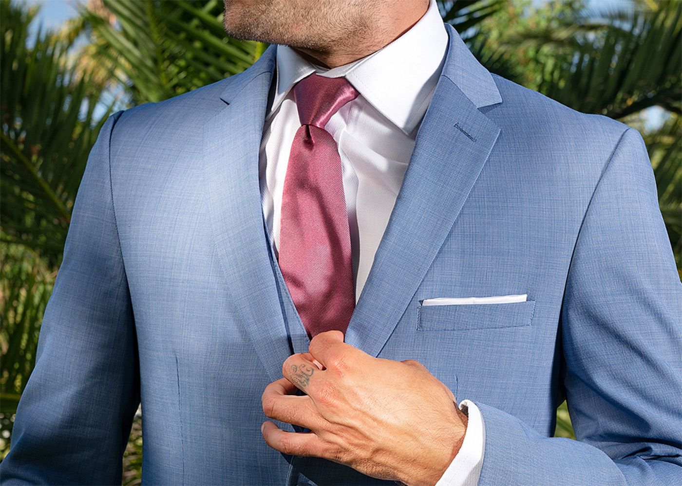 Suit and tuxedo rentals shipped throughout California