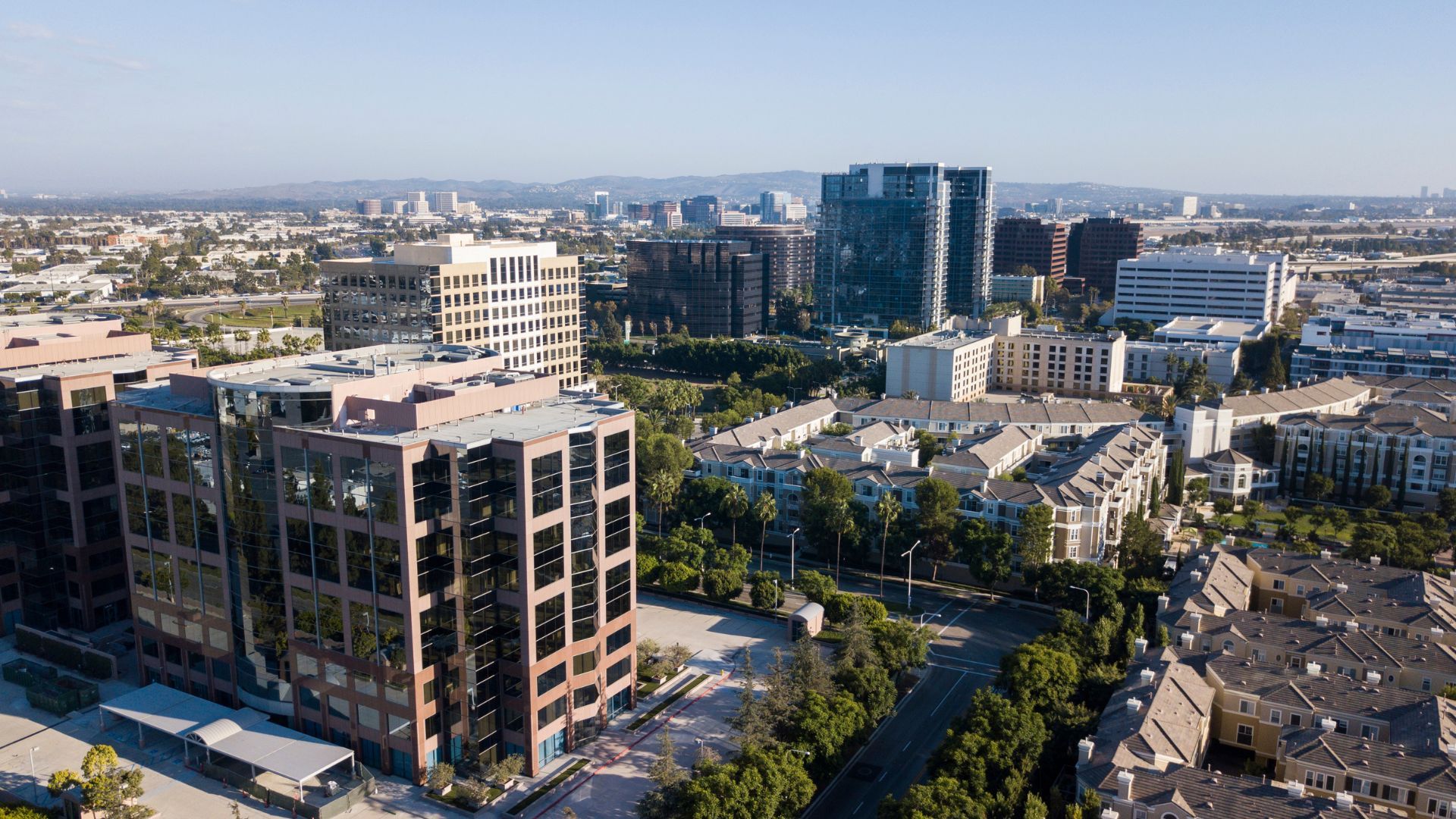 Skyline in Santa Ana, CA
