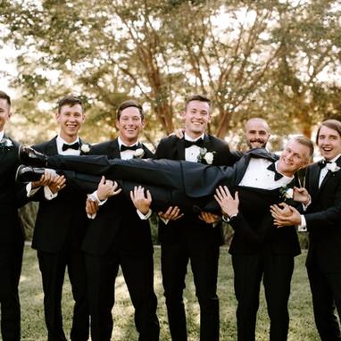 Black Peak Lapel Tuxedo - Image by Local Embers