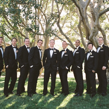 Black Shawl Lapel Tuxedo - Image by FALSE