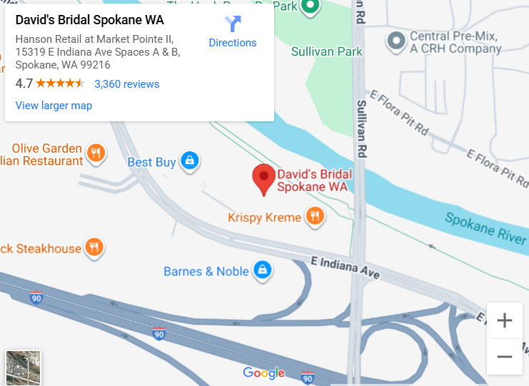 Suit & Tuxedo Rental Showroom in Spokane, WA