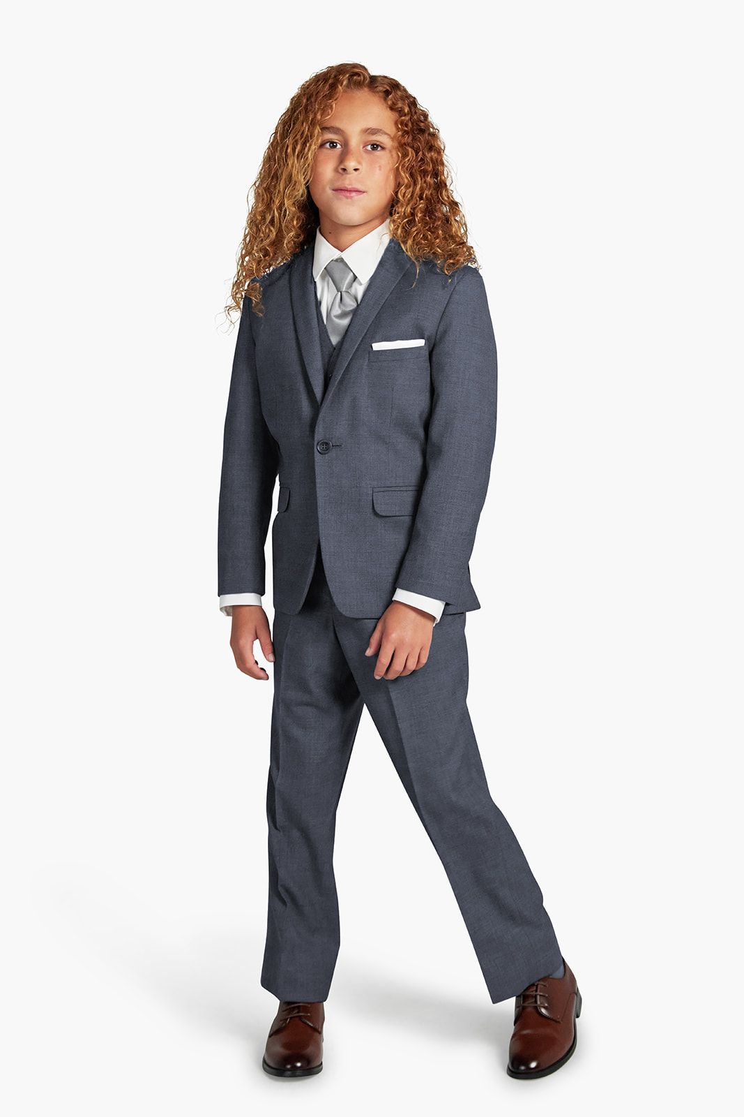 Iron Gray Suit for kids, boys, children, and teens