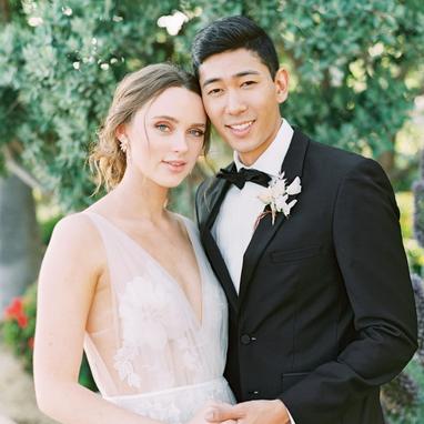 Black Notch Lapel Tuxedo - Image by Cavin Elizabeth Photography