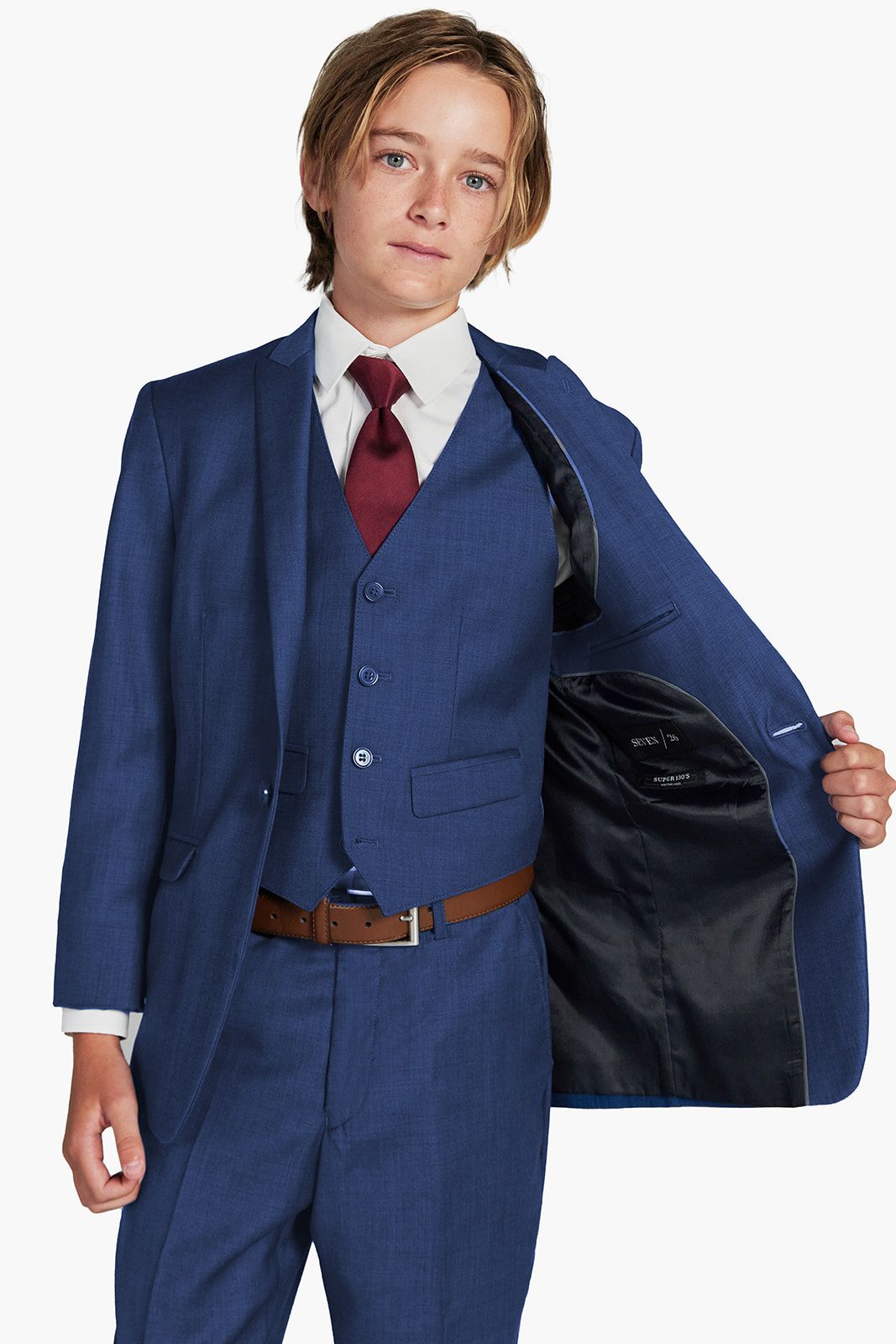 Mystic Blue Suit for kids, boys, children, and teens