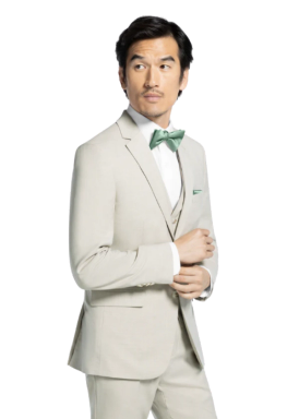 Tan suit 