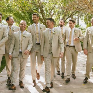 British Tan Suit - Image by @allgoodthingsphotography