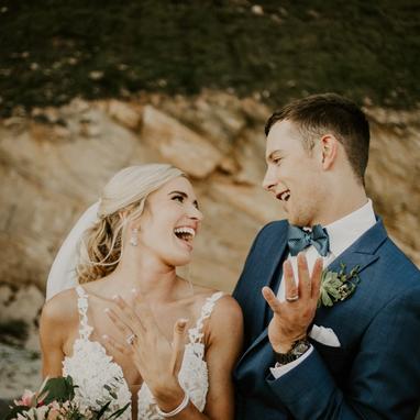 Mystic Blue Suit - Image by Laterns and Feathers Photography