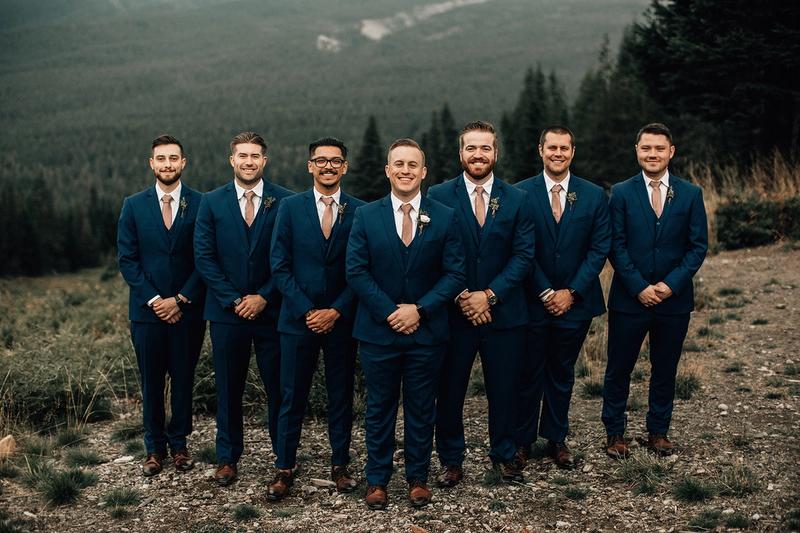 Bright Blue Notch Suit