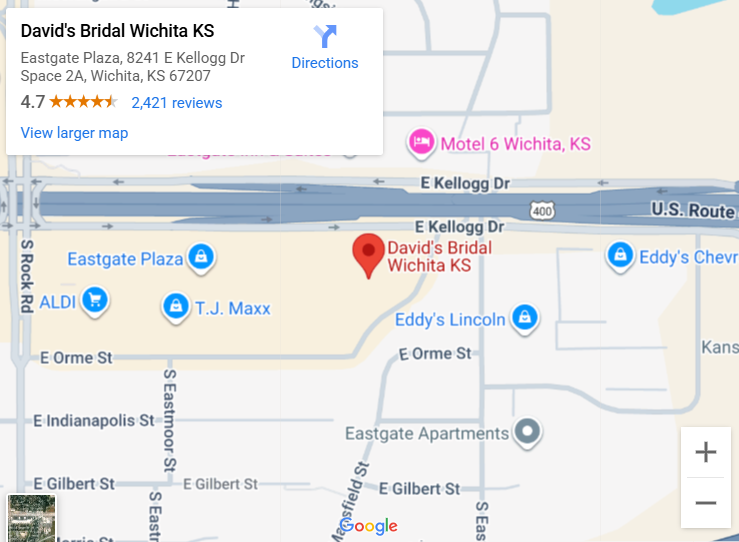 Suit & Tuxedo Rental Showroom in Wichita, KS