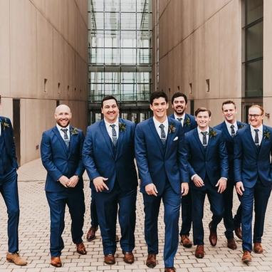 Mystic Blue Suit - Image by Jill Caren Photography