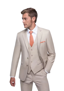 british tan suit