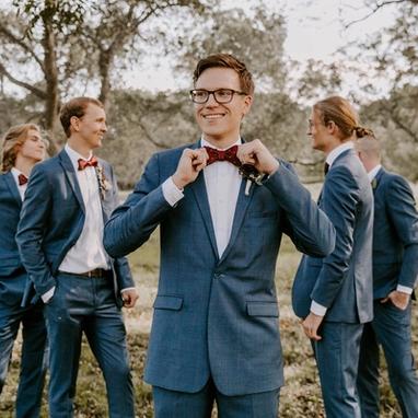 Mystic Blue Suit - Image by Taylor Sivard Photography