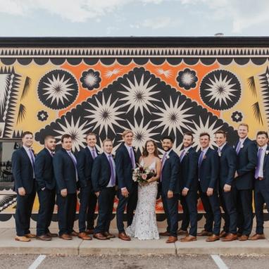 Navy Blue Suit - Image by Wild Jasmine Photography