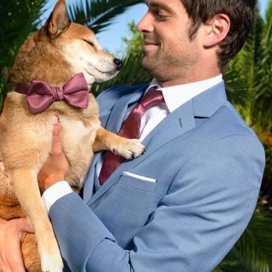 Postman Blue Suit - Image by Generation Tux