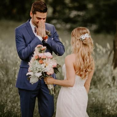 Mystic Blue Suit - Image by Sarah Brookhart Photography