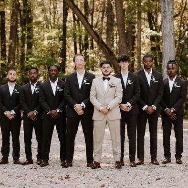 Allure Dark Brown Suit - Image by Callaghan Photography