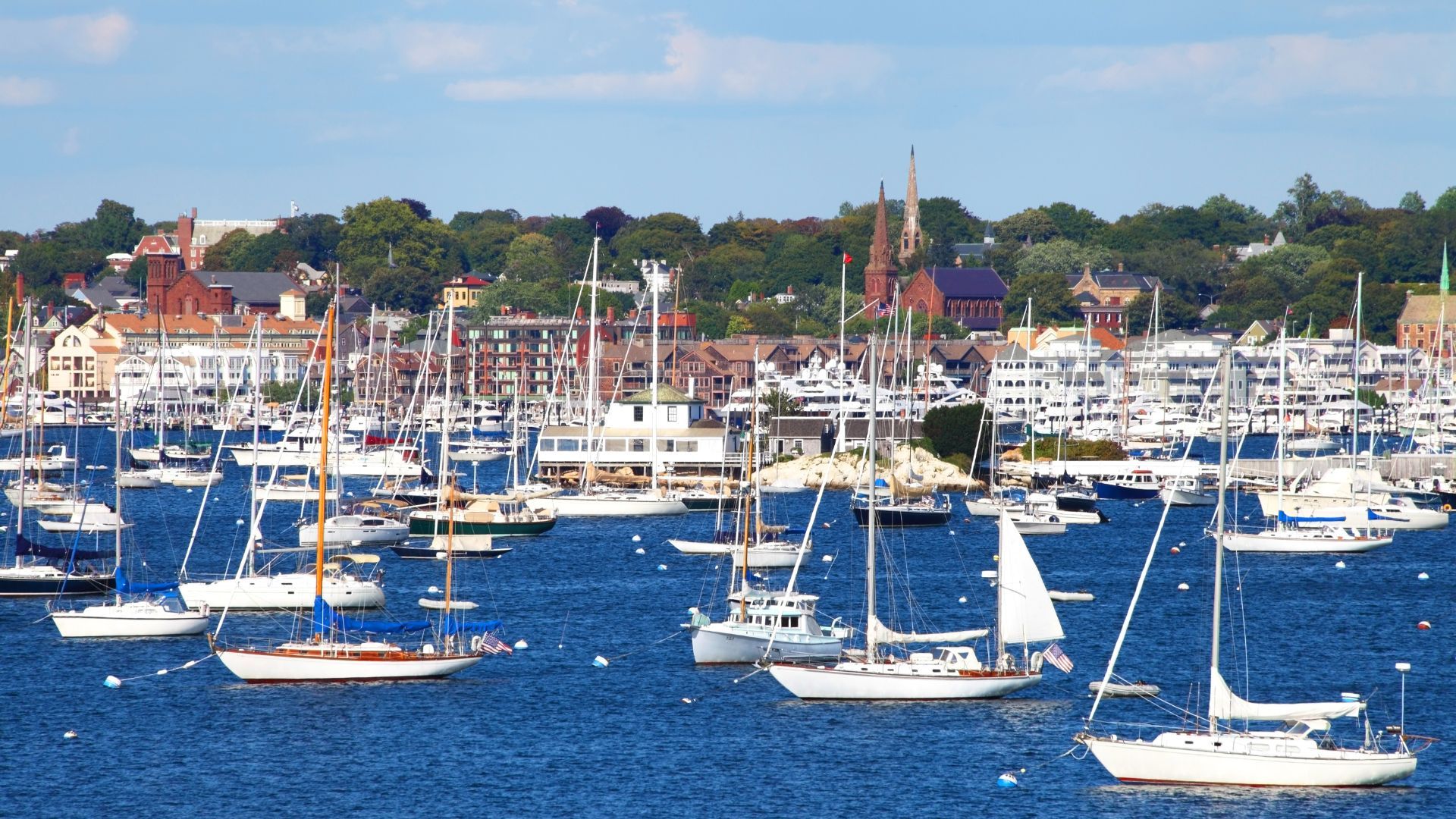 Harbor in Newport, RI