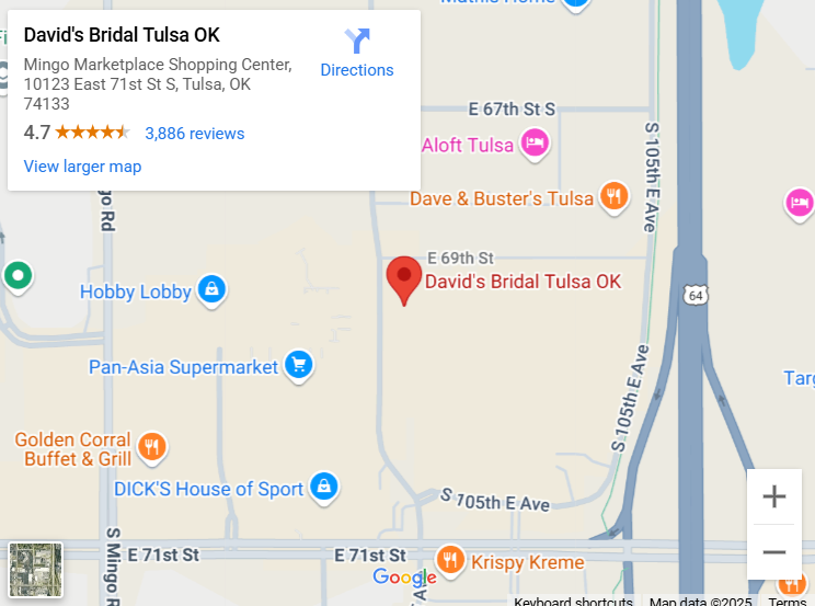 Suit & Tuxedo Rental Showroom in Tulsa, OK
