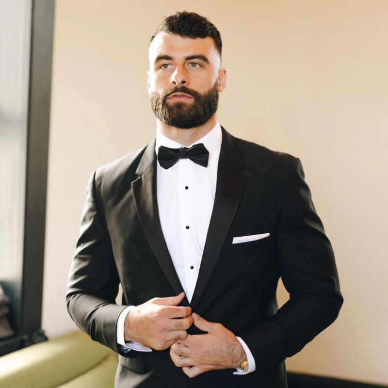 Black Notch Lapel Tuxedo