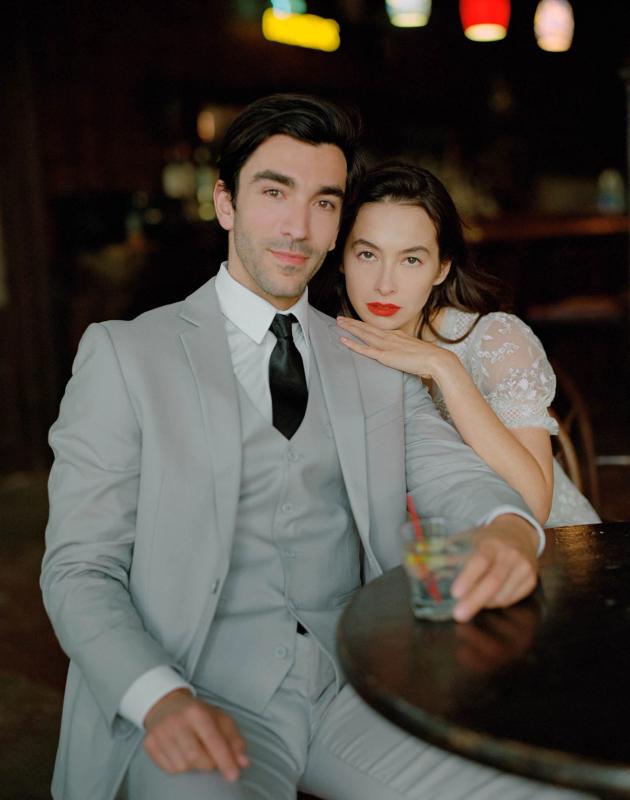 Cement Gray Notch Suit