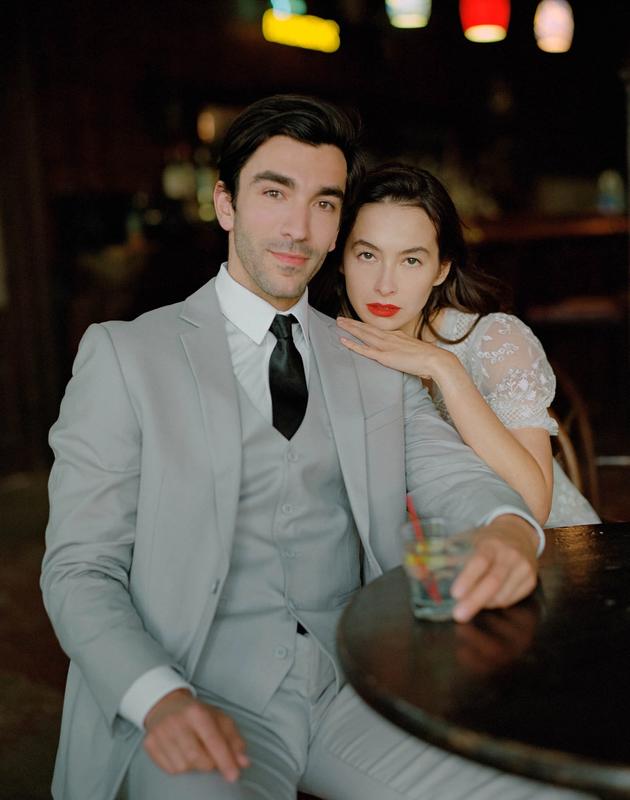 Cement Gray Notch Suit