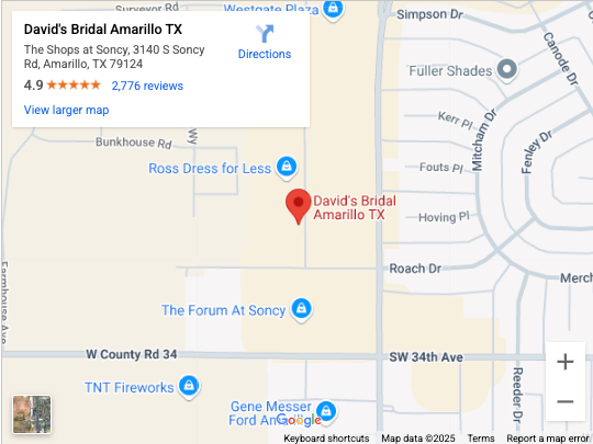 Suit & Tuxedo Rental Showroom in Amarillo, TX