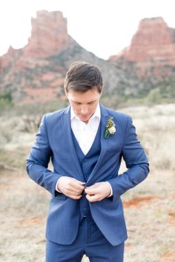 Mystic Blue Suit - Image by Shelby Lea Photography