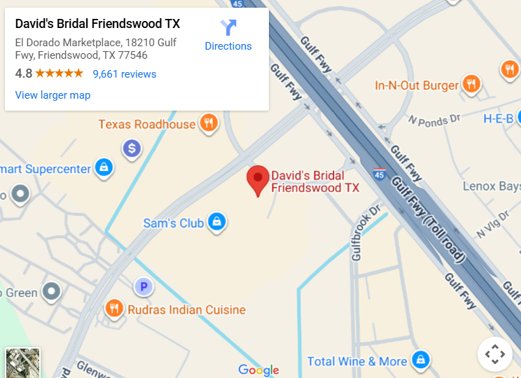 Suit & Tuxedo Rental Showroom in Friendswood, TX
