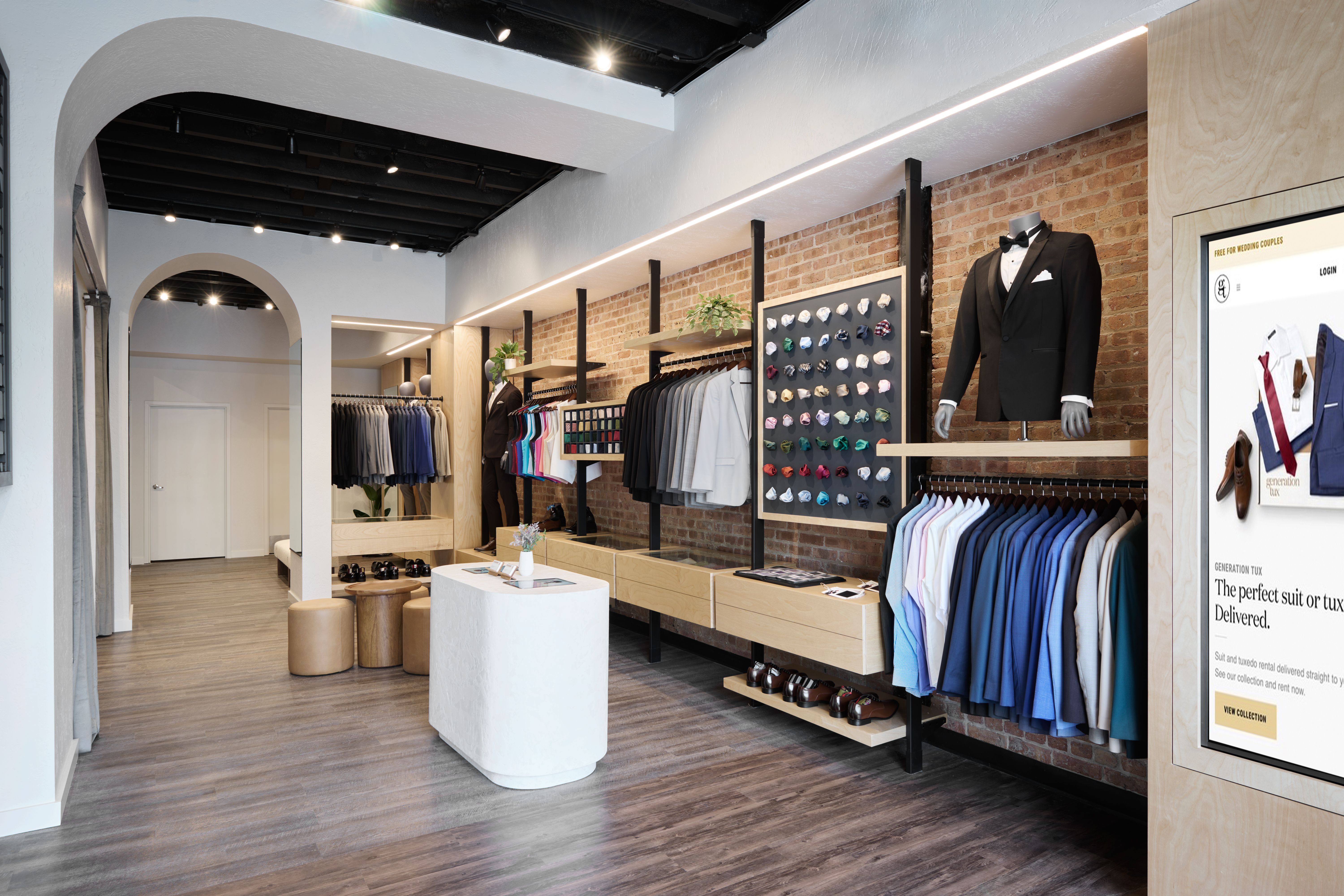 Washington, DC Suit & Tuxedo Rental Showroom from Generation Tux