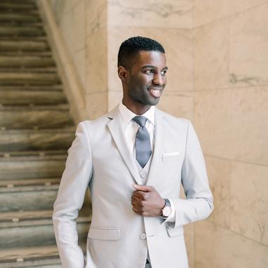 Cement Gray Suit - Image by FALSE