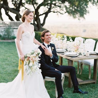 Black Shawl Lapel Tuxedo - Image by Jenny Quicksall Photography