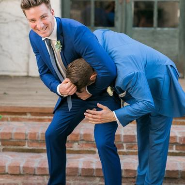 Bright Blue Suit - Image by Matthew Nigel