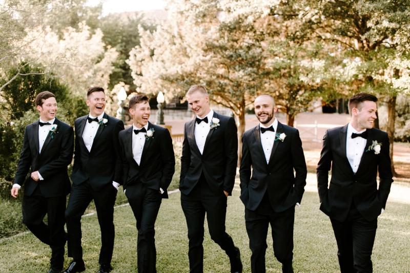 Black Peak Lapel Tuxedo