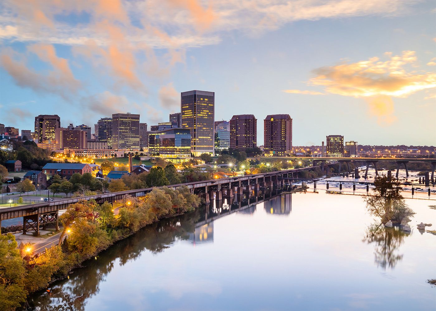  A picture of Richmond, VA