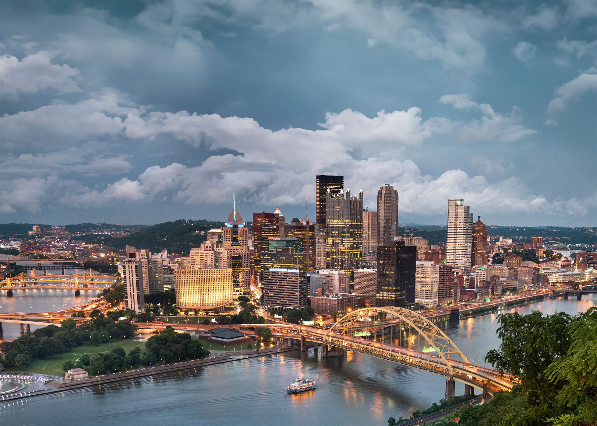A picture of Pittsburgh, PA