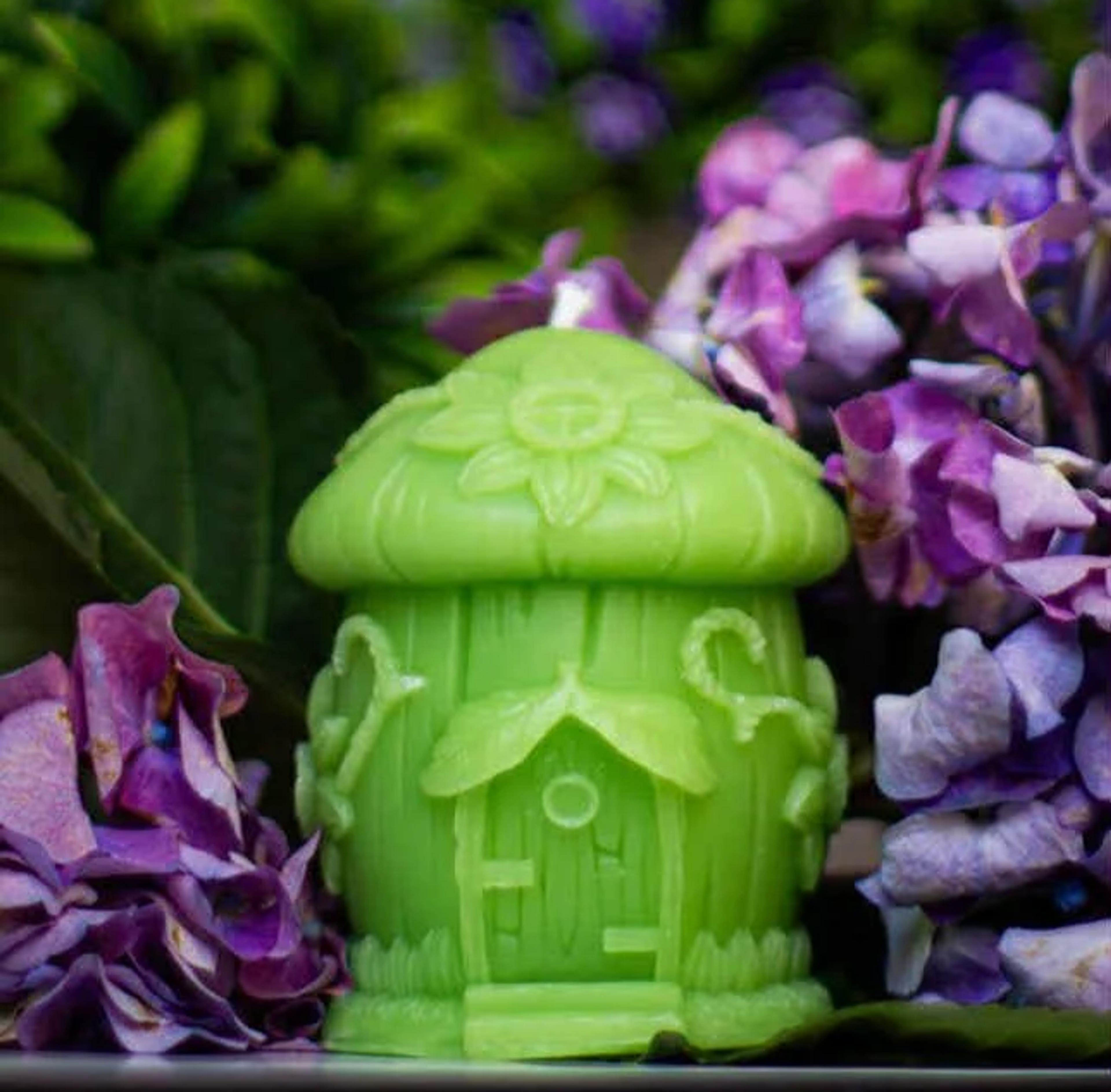 Fairy House Candle