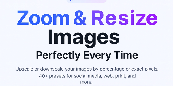 Zoom & Resize Images Perfectly: The Complete Guide to Scaling Photos for Social Media, Web, and Print