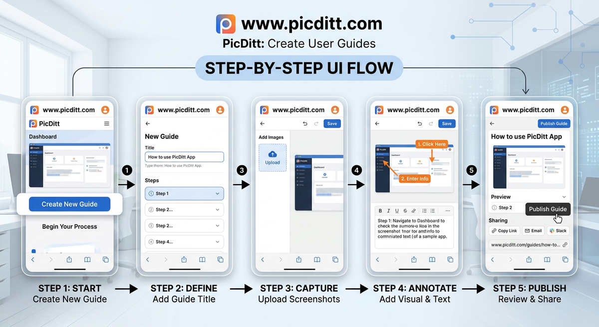 Upload select pages and download split PDF process