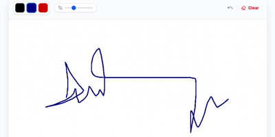 Online digital signature maker with transparent background