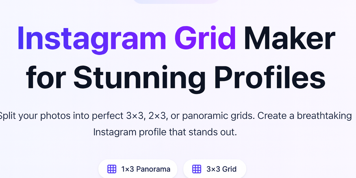 How to Create a Stunning Instagram Grid: The Complete Guide to Splitting Photos for Your Profile