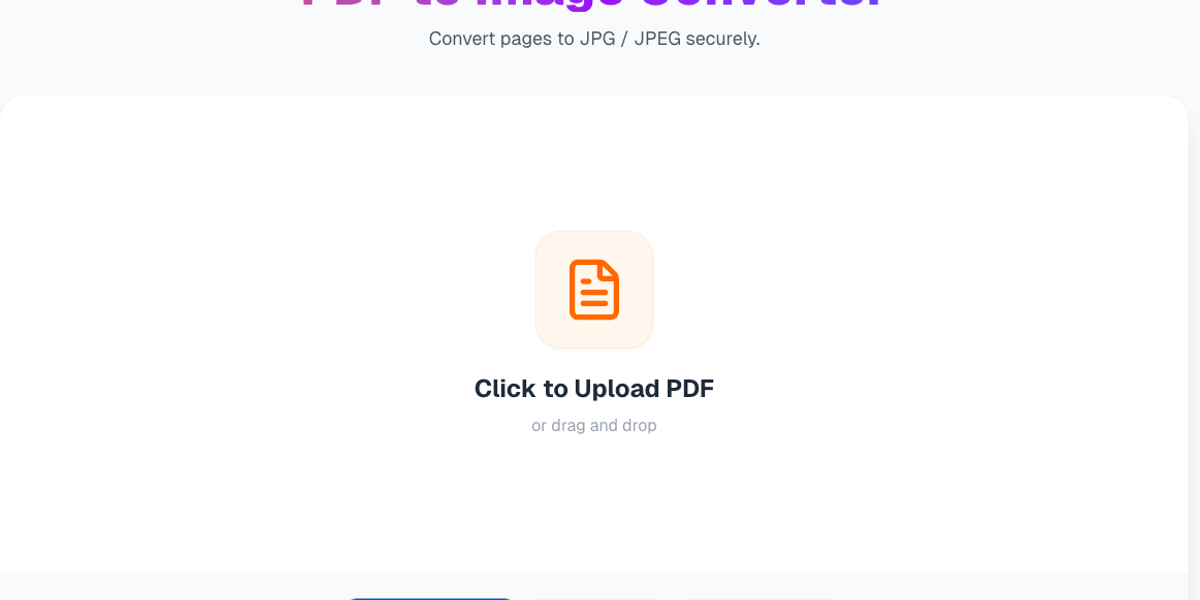 Stop Taking Blurry Screenshots: Convert PDF Pages to HD Images for Free (JPG, PNG, WebP)