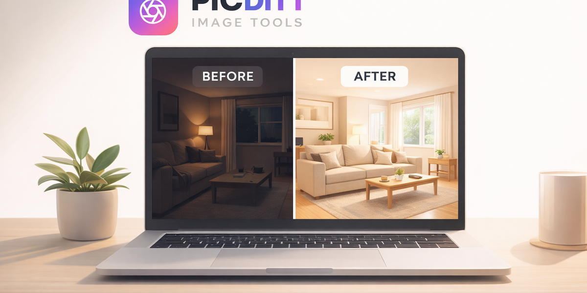 Before and after comparison photo showing a home renovation transformation created side by side using a free online image joining tool