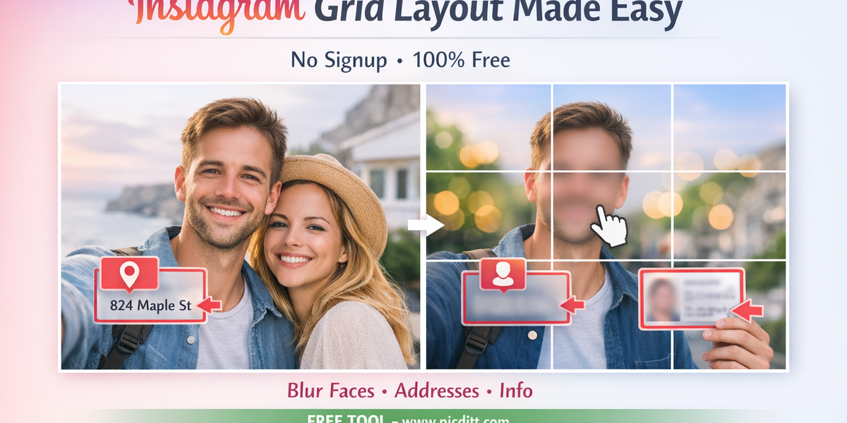 instagram grid layout split image into multiple posts example