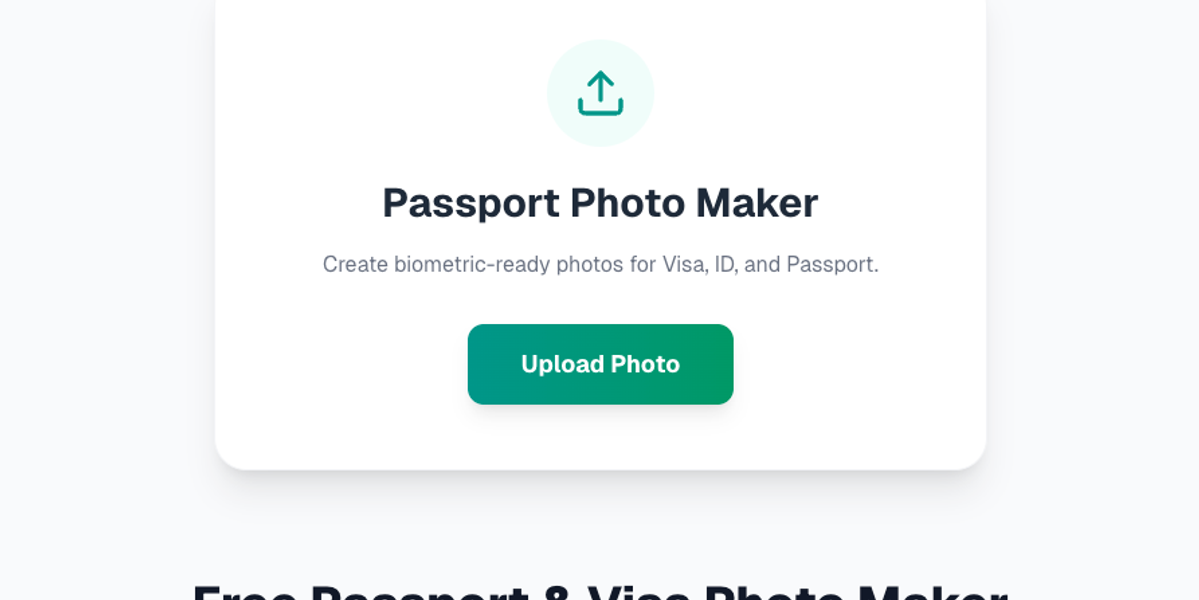 How to Make a Free 2x2 Inch Passport Photo at Home (No CVS Markup)